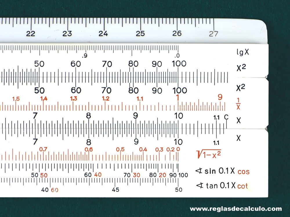Faber Castell 111/38 400g  Regla de Calculo Slide rule