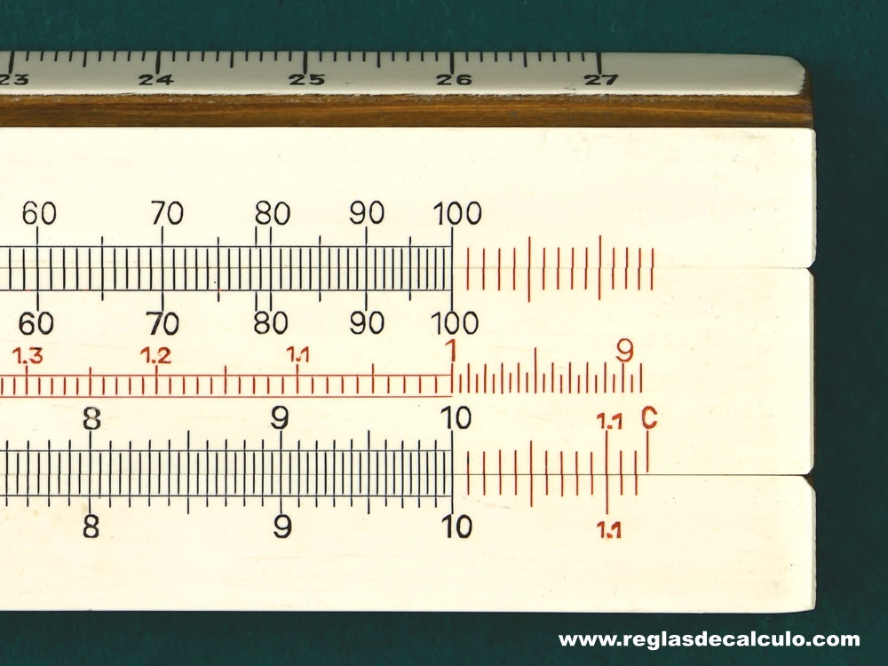 Faber Castell 11/60 Regla de Calculo Slide Rule