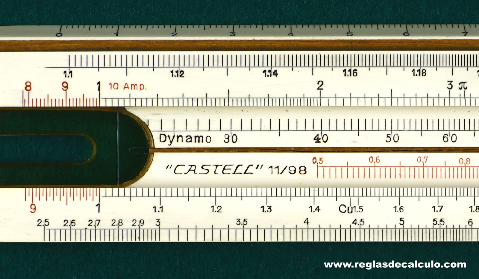 Faber Castell 11/98 Electro Regla de Calculo Slide Rule