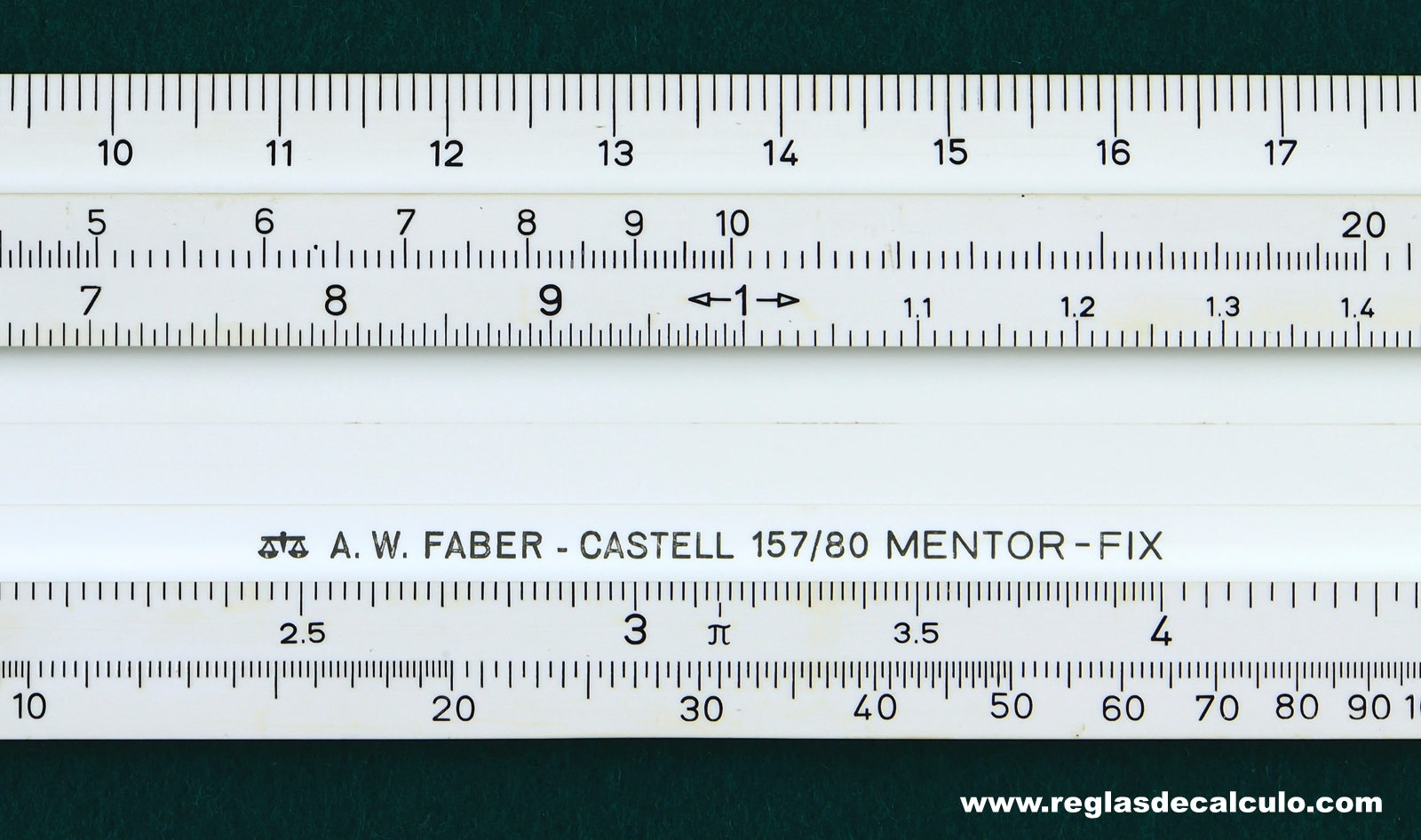 Faber Castell 157/80 Regla de Calculo Slide rule