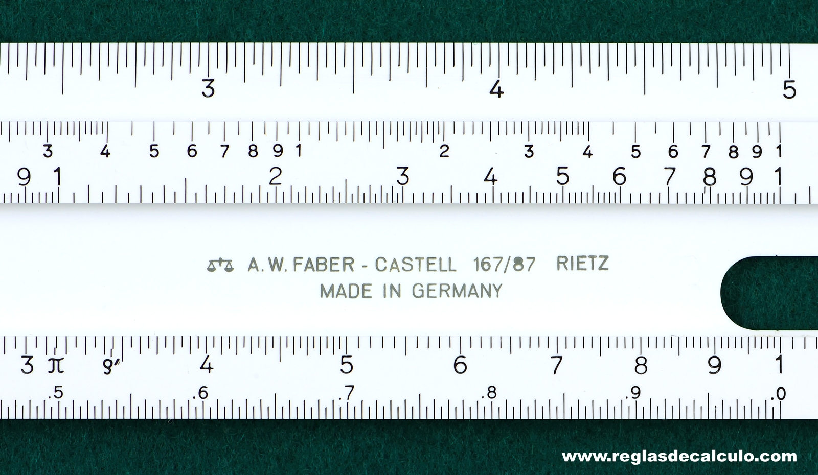 Faber Castell 167/87 Regla de Calculo Slide rule