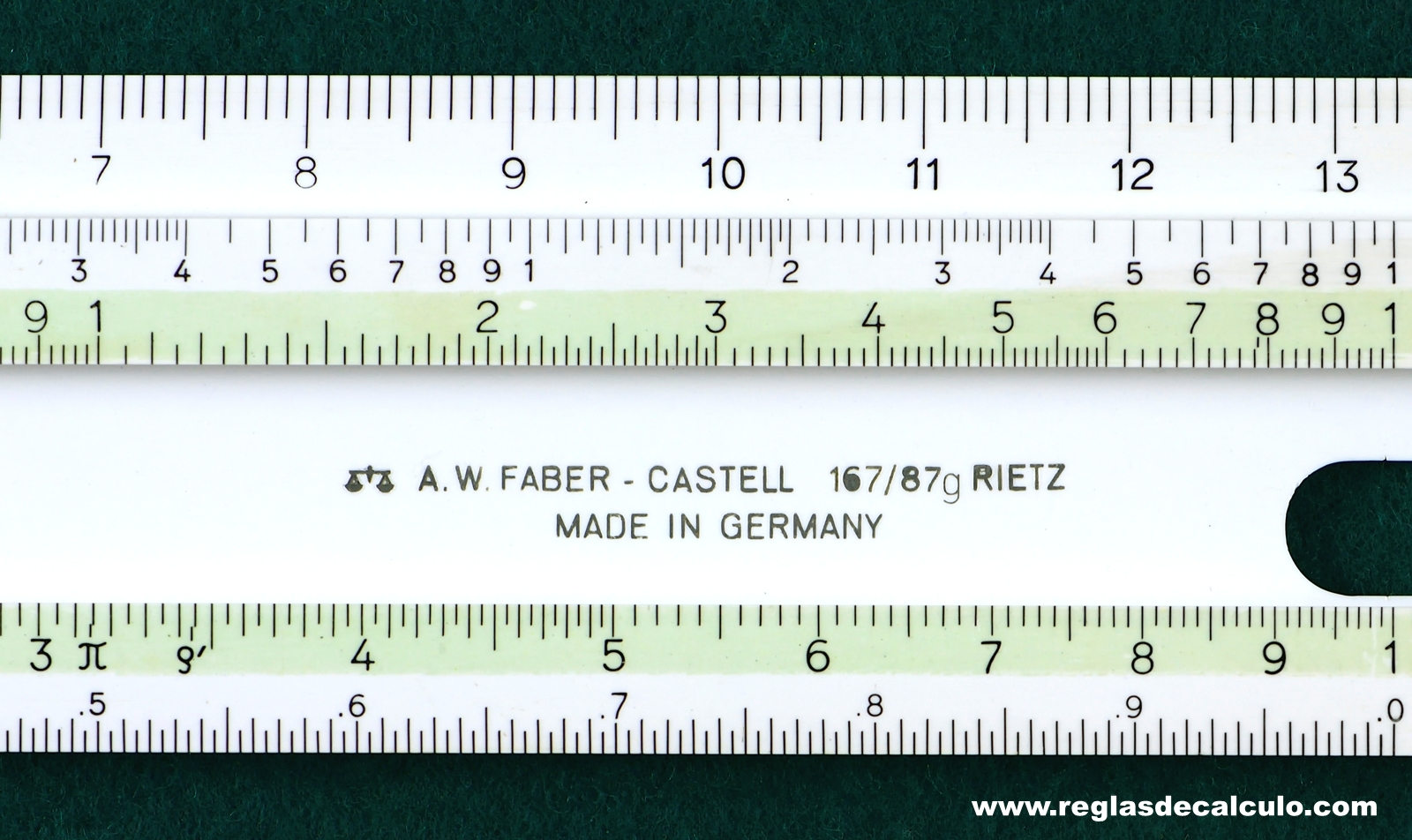 Faber Castell 167/87g Regla de Calculo Slide rule