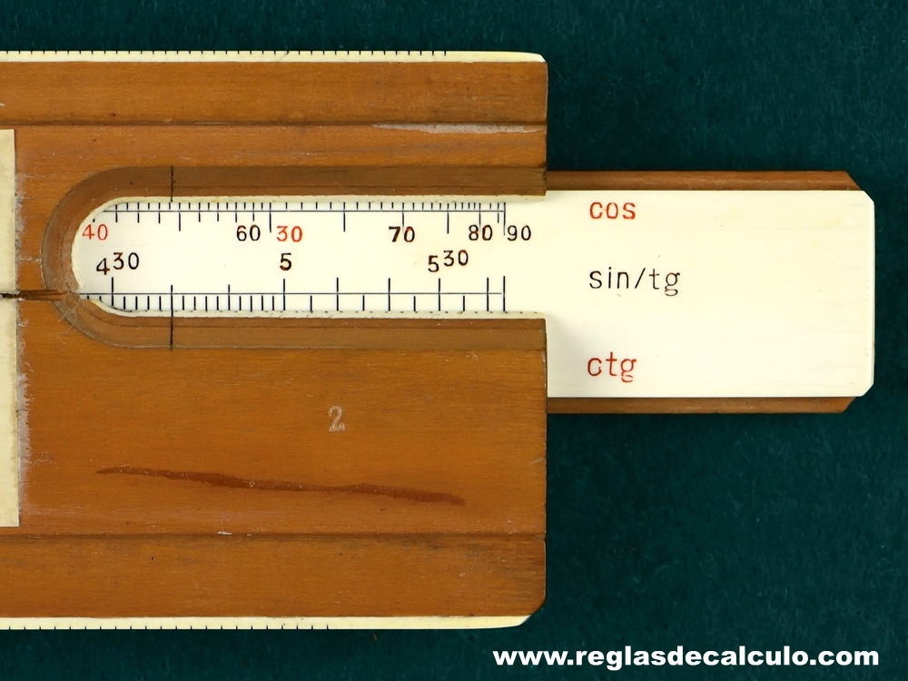 Regla de Calculo Slide rule Faber Castell 1/75