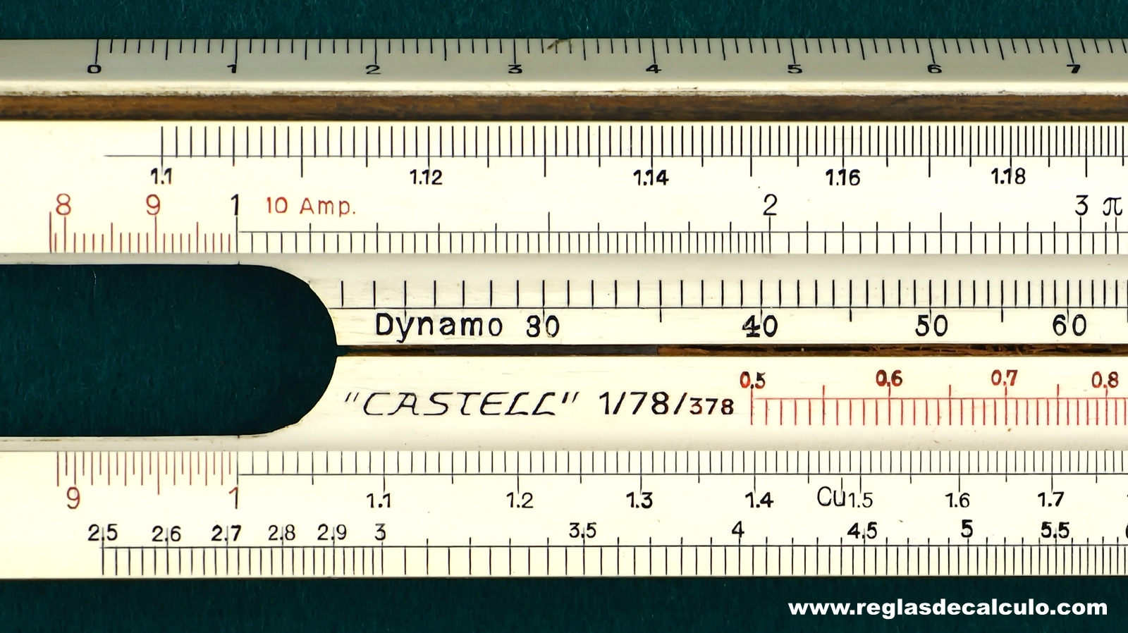 Regla de Calculo Slide rule Faber Castell 1/78/378