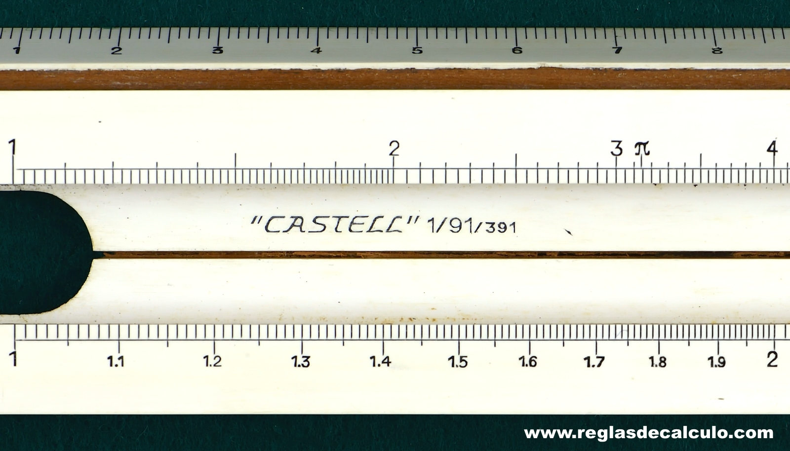 Regla de Calculo Slide rule Faber Castell 1/91/391