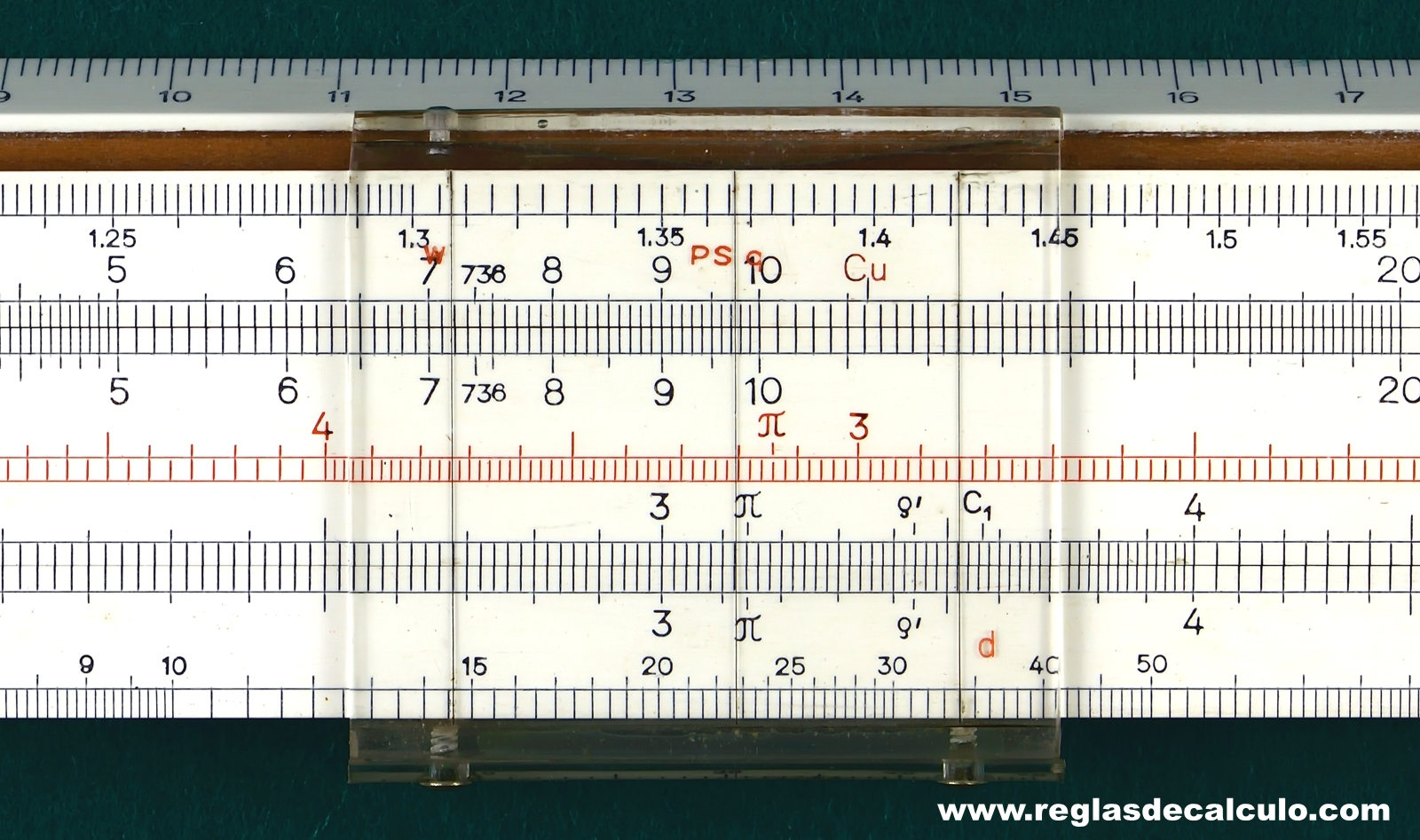 Regla de Calculo Slide rule Faber Castell 1/98 Elektro
