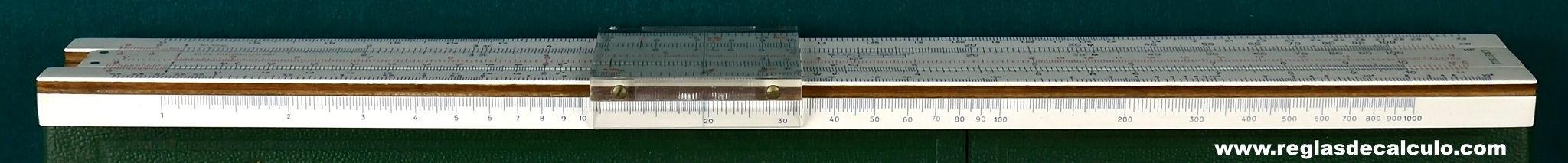 Regla de Calculo Slide rule Faber Castell 1/98 Elektro