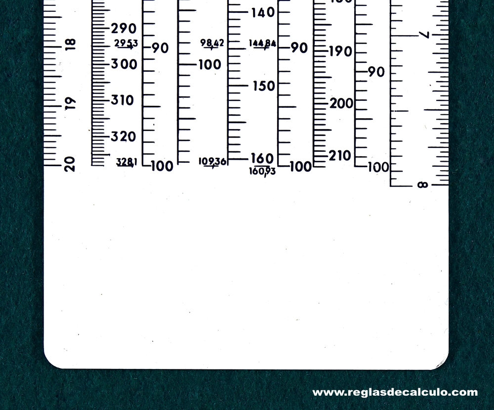 Faber Castell 20/68 Parifix Regla de Calculo Slide rule