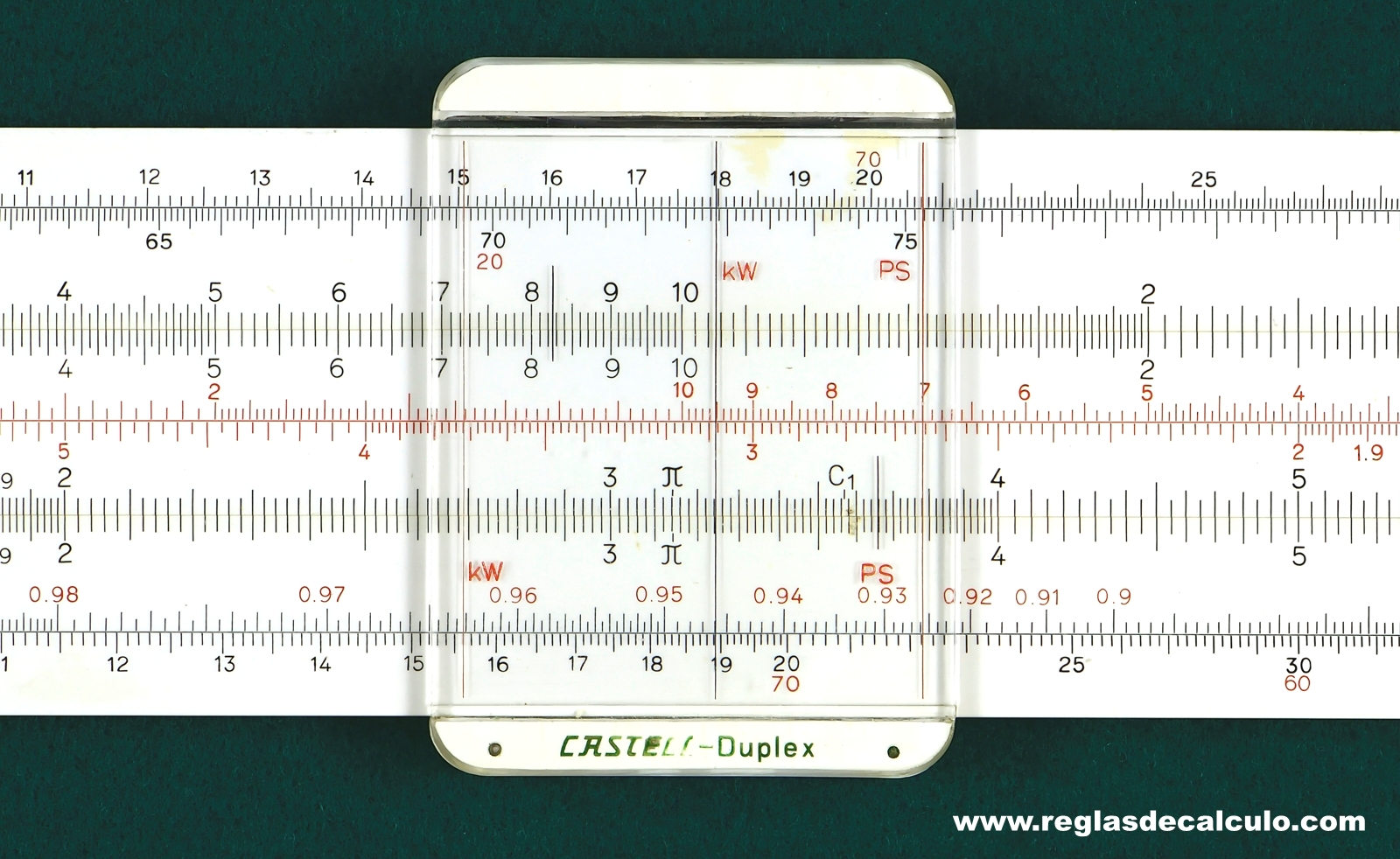 Faber Castell 2/82 Regla de Calculo Slide rule
