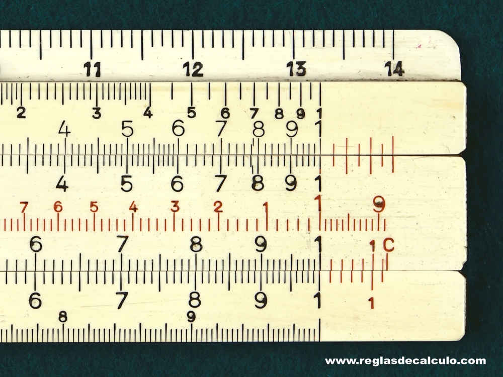 Faber Castell Regla de Calculo Slide rule 63/87
