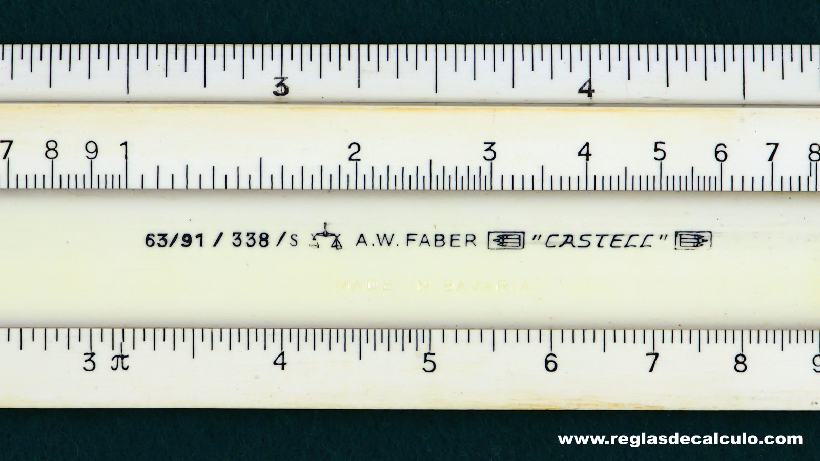 Faber Castell Regla de Calculo Slide rule 63/91