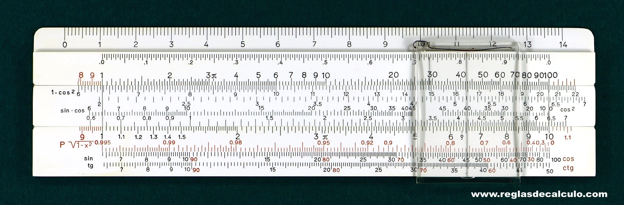 Faber Castell 67/38 400g Tachymeter Regla de Calculo Slide rule