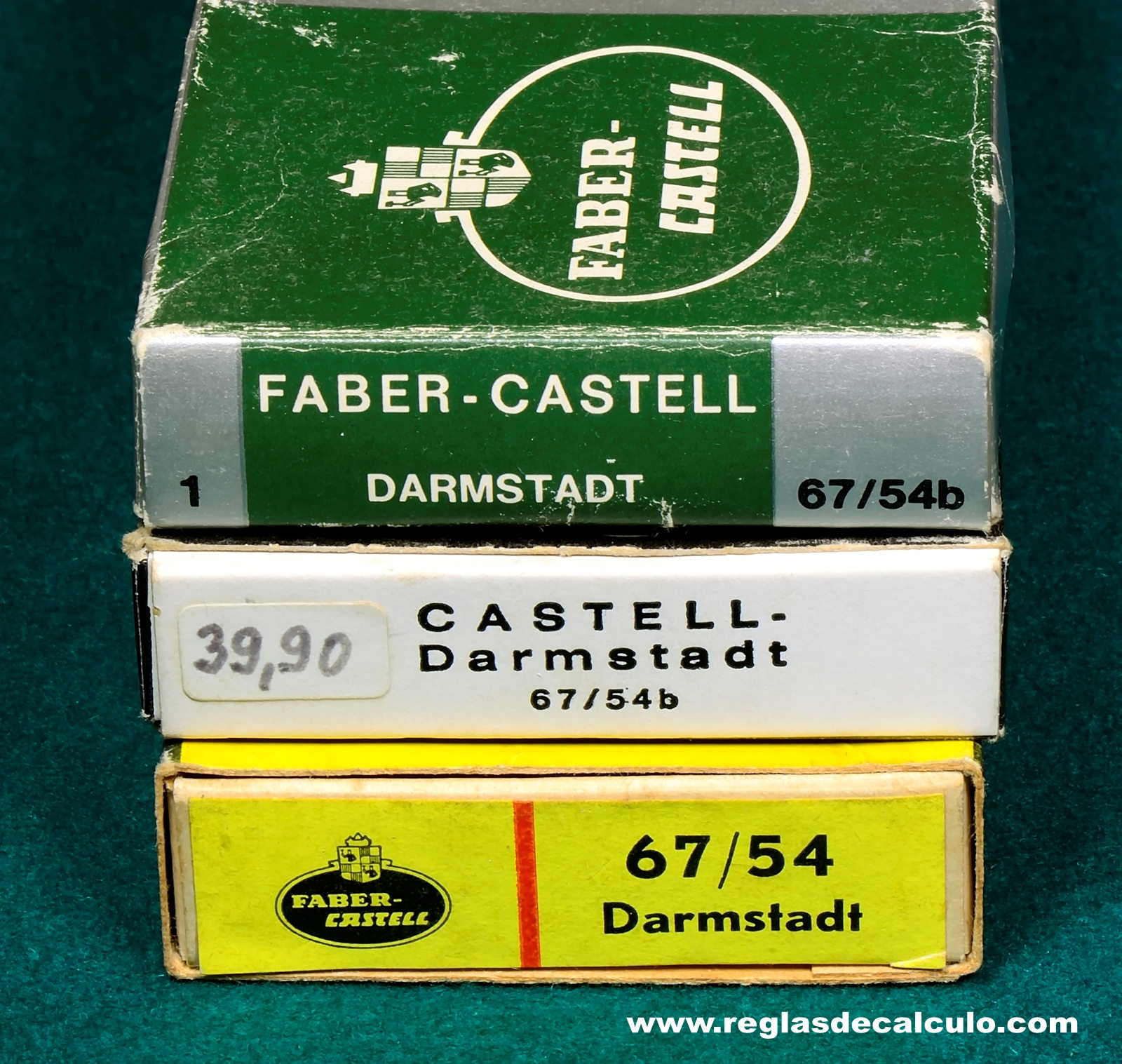 Faber Castell 67/54 Darmstadt Regla de Calculo Slide rule