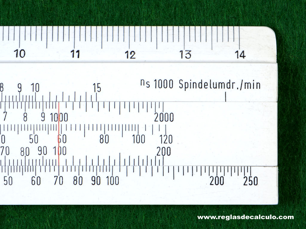 Faber Castell 67/73 Regla de Calculo Slide rule