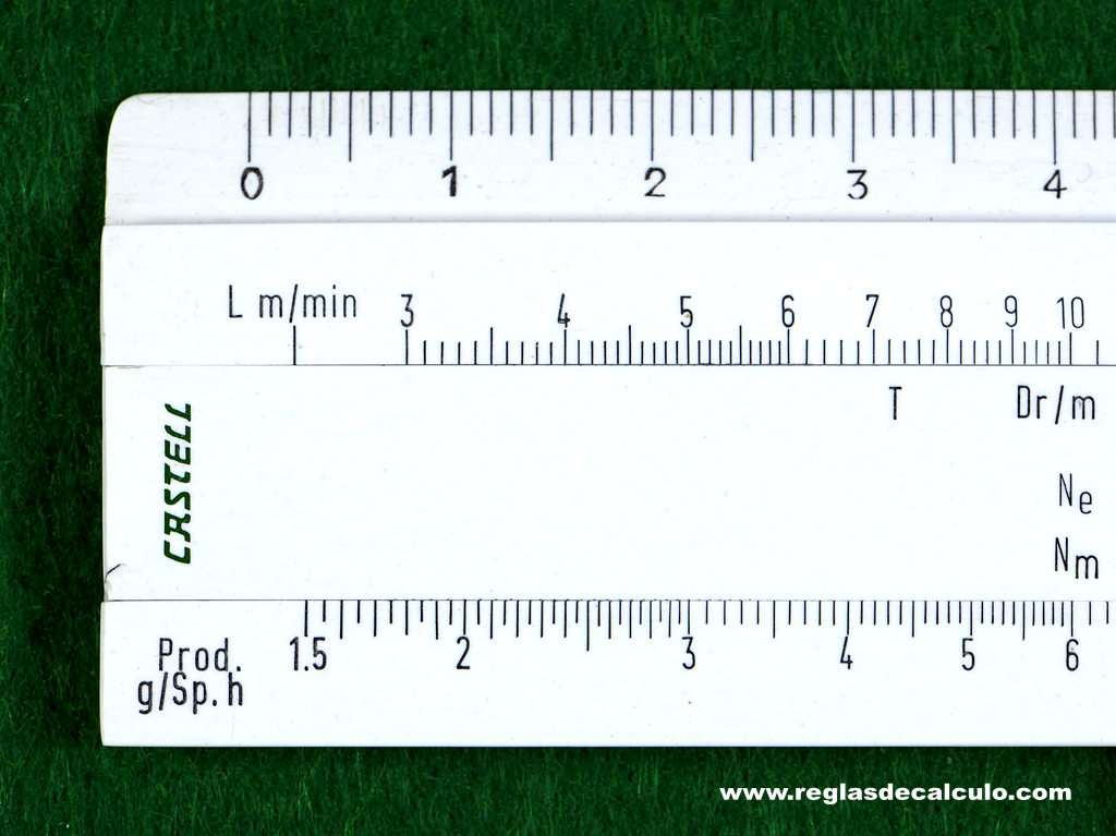 Faber Castell 67/73 Regla de Calculo Slide rule