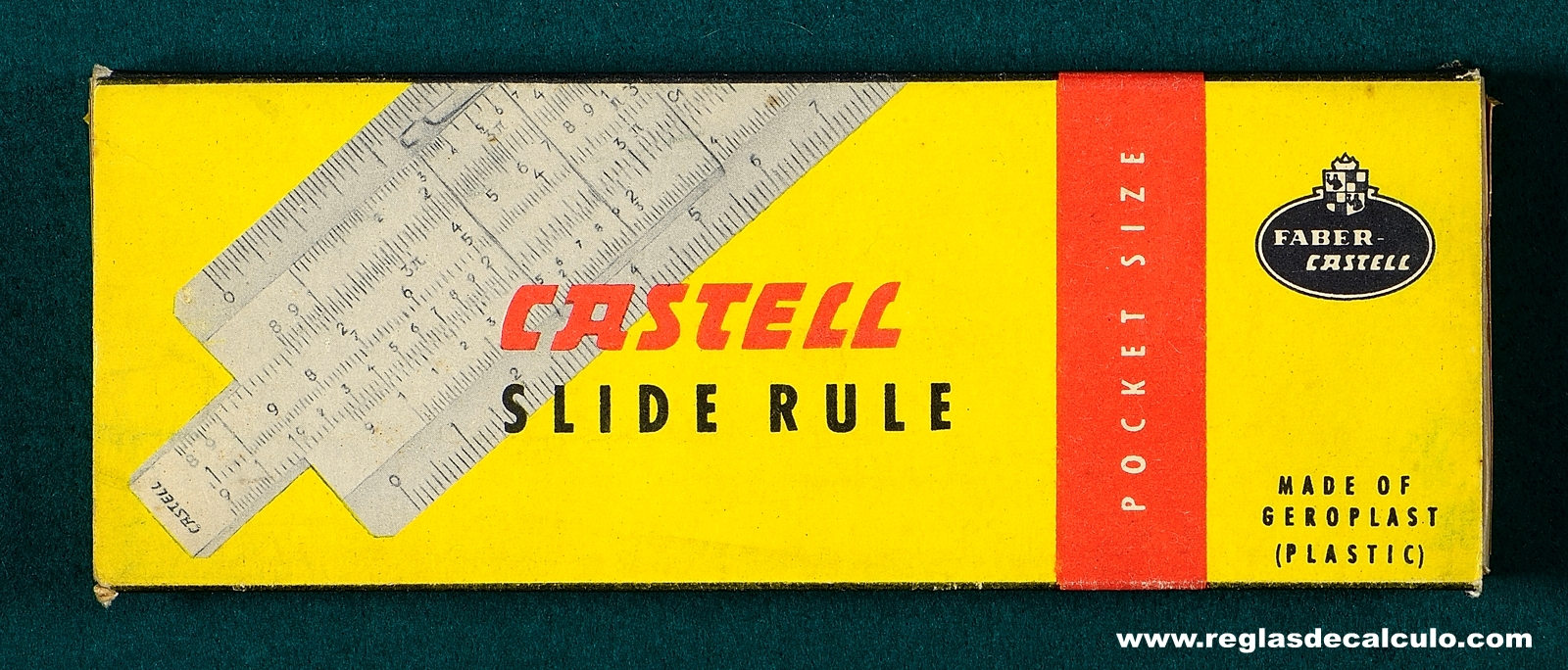 Faber Castell 67/87 Rietz Regla de Calculo Slide rule