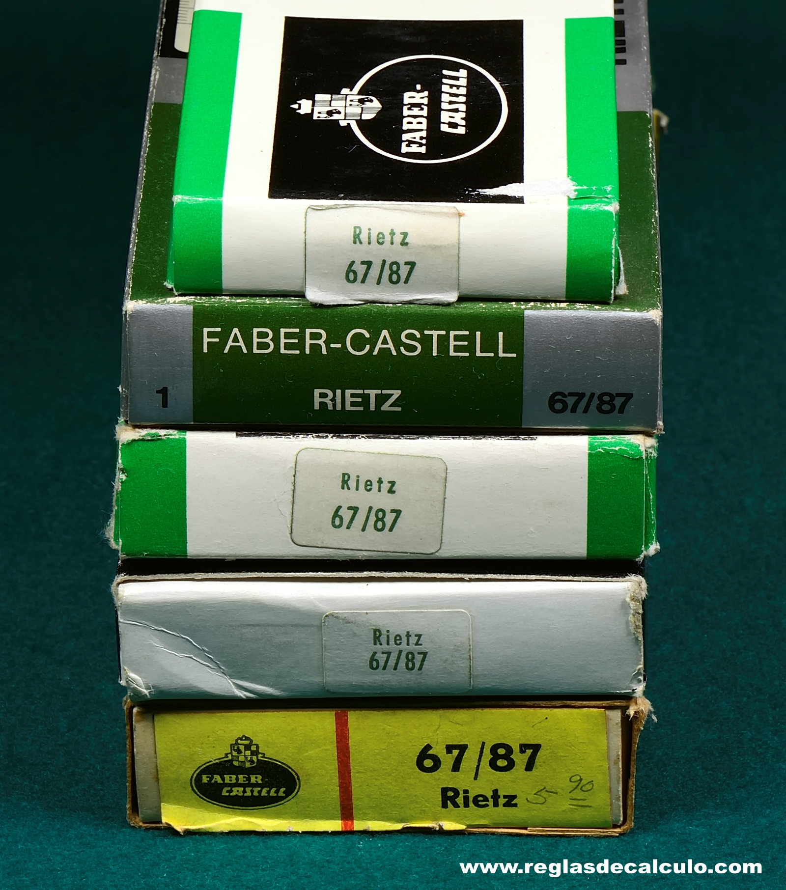 Faber Castell 67/87 Rietz
 Regla de Calculo Slide rule