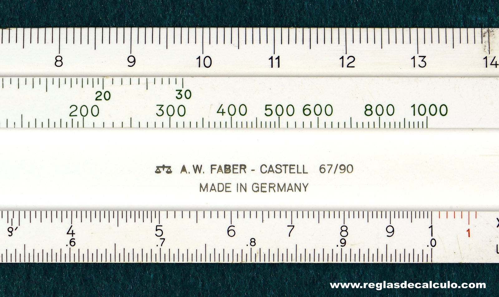 Faber Castell 67/90 Regla de Calculo Slide rule