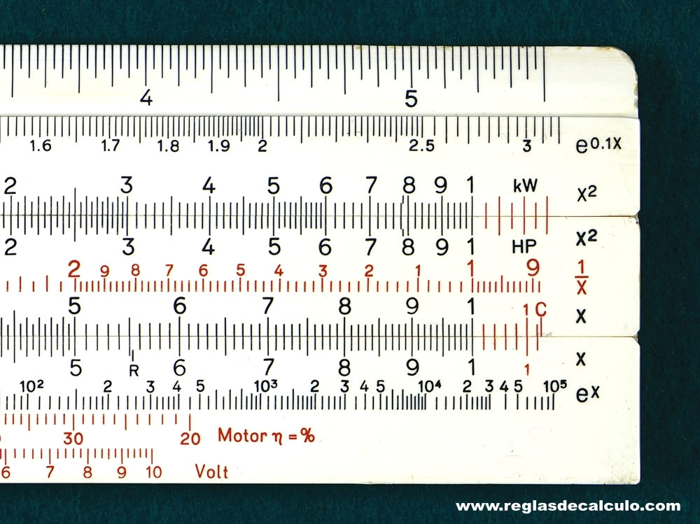 Faber Castell 67/98 Rb Addiator Regla de Calculo Slide rule