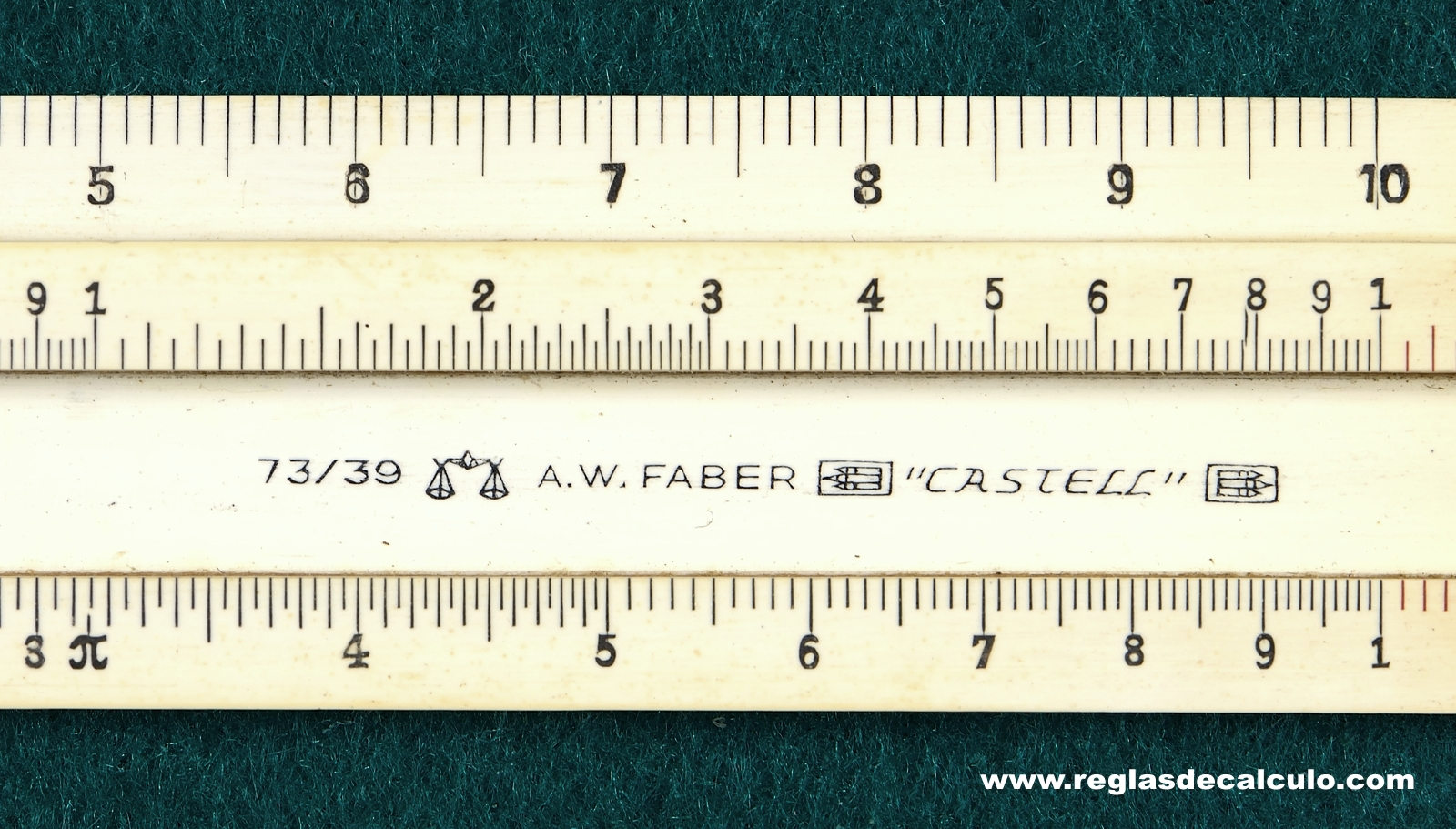 Faber Castell 73/39 Regla de Calculo Slide rule
