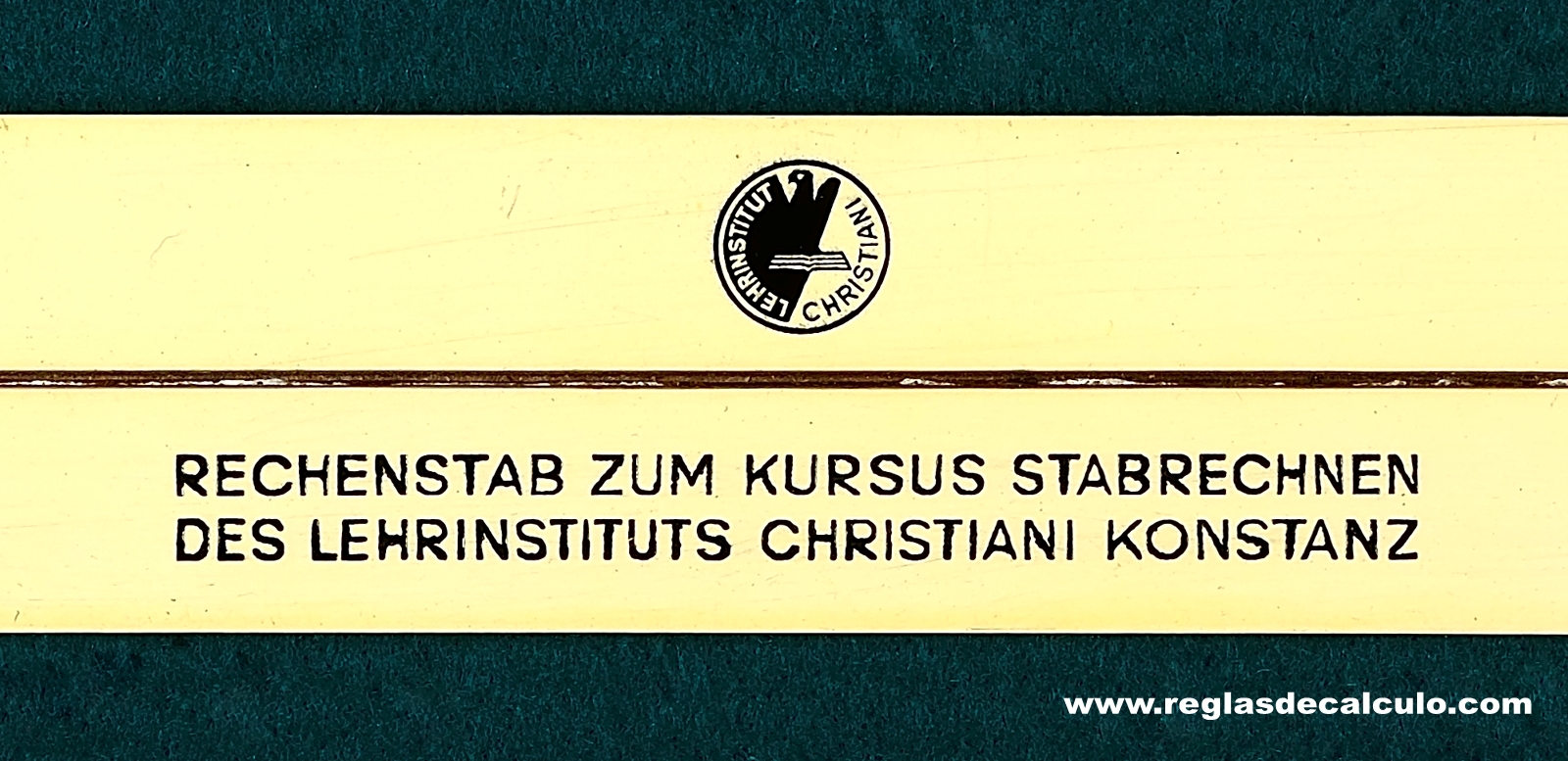 Regla de Calculo Slide rule Faber Castell Christiani Konstanz