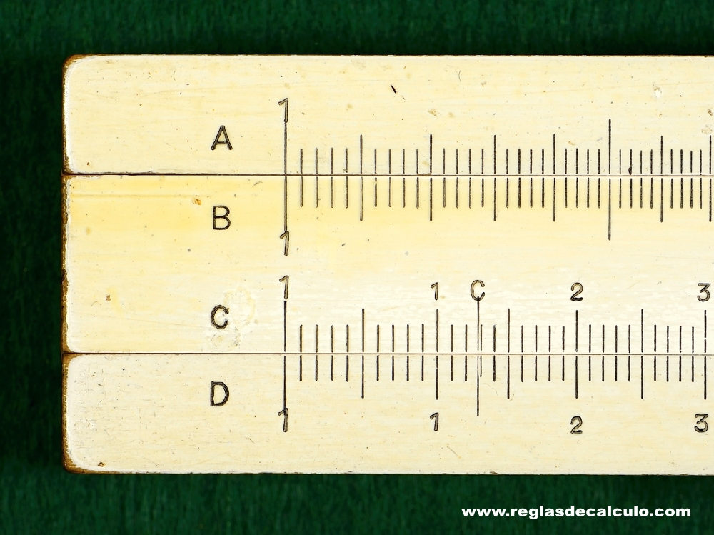 Regla de Calculo Slide rule Dietzgen 1766P