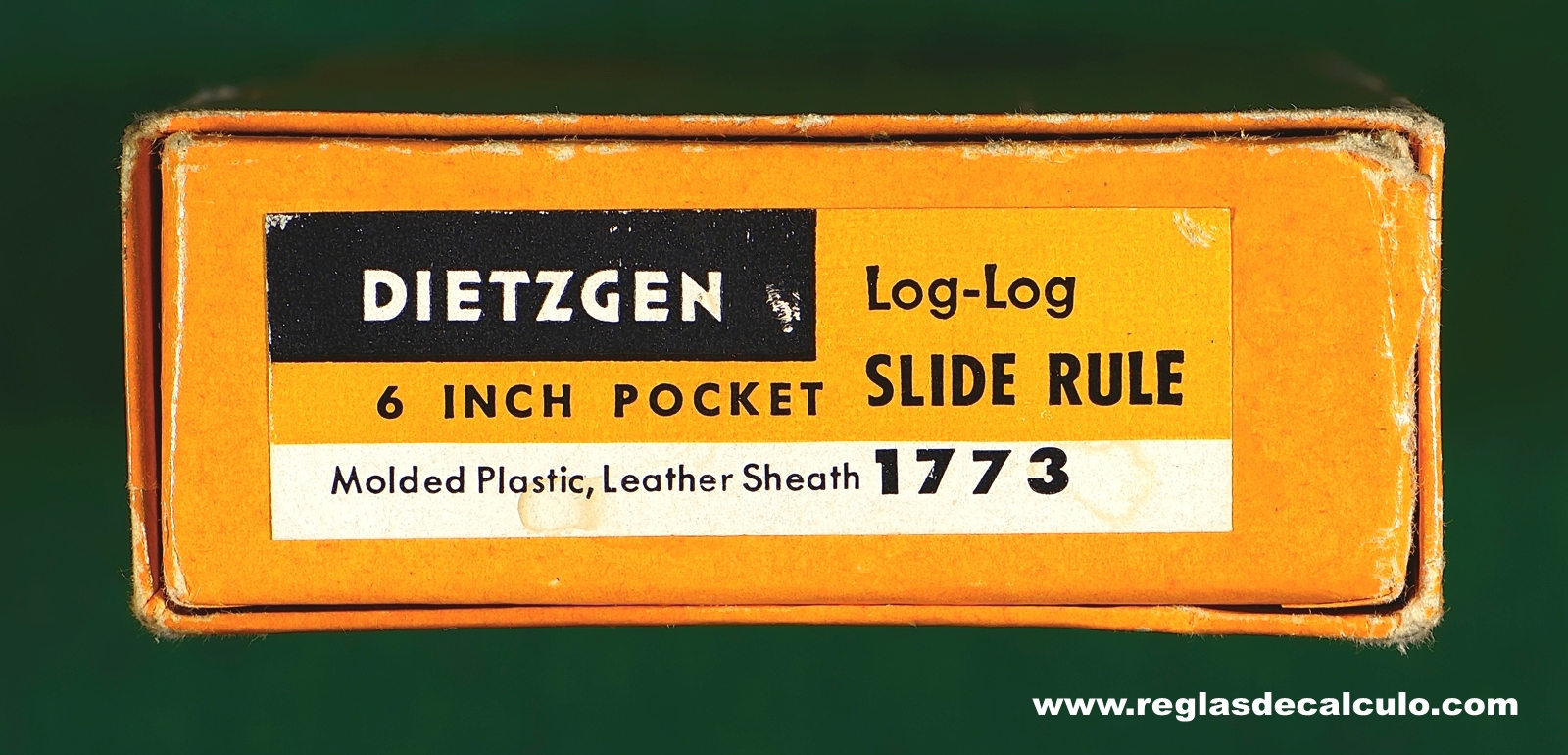 Regla de Calculo Slide rule Dietzgen 1733