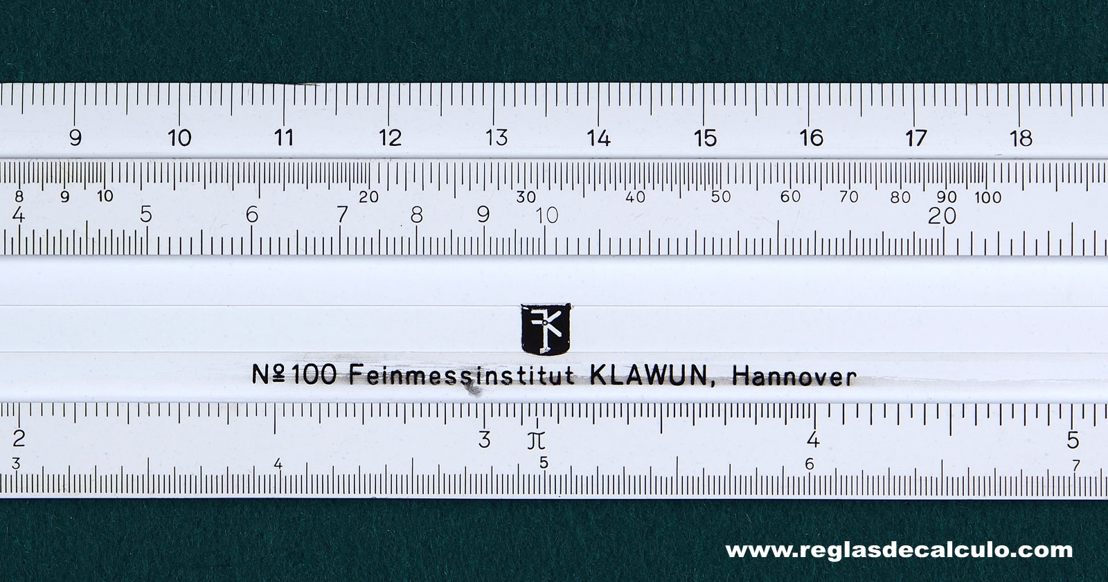 Klawun 100 Regla de Calculo Slide rule