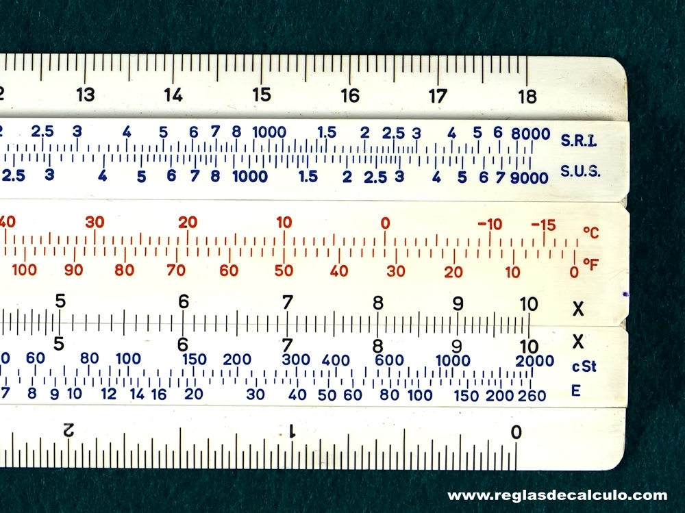Faber Castell Esso V.I. 70-80 Regla de Calculo Slide rule