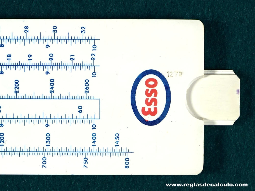 Faber Castell Esso V.I. 70-80 Regla de Calculo Slide rule